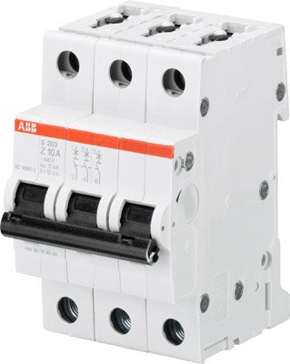 ABB Выключатель автоматический 3-полюсной S203 Z0.5