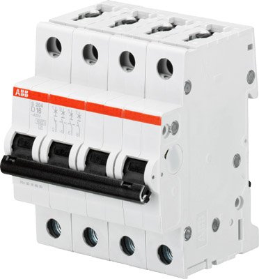 ABB Выключатель автоматический 4-полюсной S204 D50