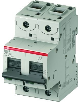 ABB Выключатель автоматический 2-полюсный S802S C20