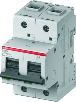 ABB Выключатель автоматический 2-полюсный S802N D13