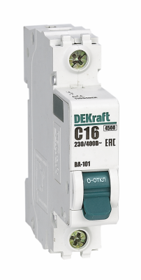 DEKraft ВА-101 Автоматический выключатель 1Р 5А (D) 4,5кА