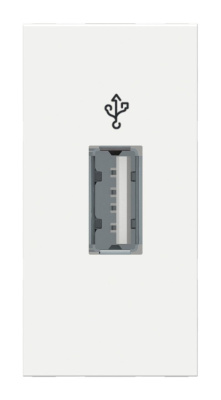 SE Unica Modular Бел Розетка USB, 1 модуль