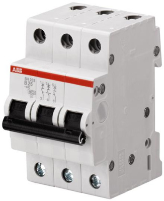 ABB Выключатель автоматический 3-полюсной SH203 C 13
