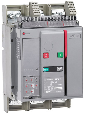 Силовой автоматический выключатель с электрон. расц. 3P 1250А 50кА ВА-338E