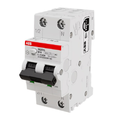 ABB Выключатель автоматический дифференциального тока DS201 B10 AC30