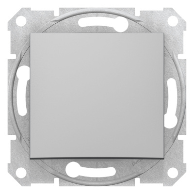 SE Sedna внутр Алюминий Выключатель кнопочный 10А 250В IP20 (SDN0420160)