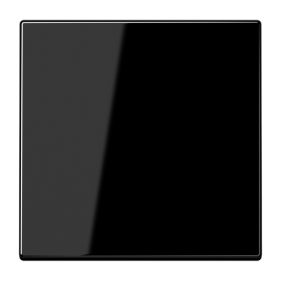 Клавиша JUNG LS-design, LS 990, LS plus одноклавишная без подсветки, цвет черный