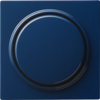Gira S-Color Синий Накладка для светорегулятора с кнопкой