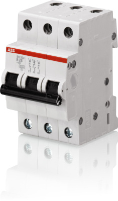 ABB Выключатель автоматический 3-пол. SH203L C10
