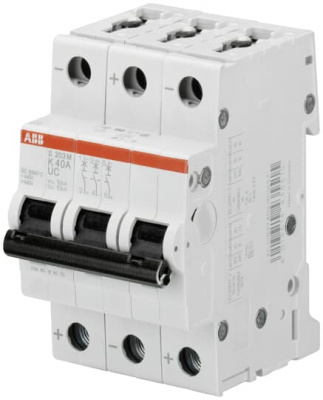 ABB Выключатель автоматический 3-полюсной S203M Z2UC