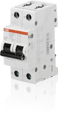 ABB Выключатель автоматический 2-полюсной S202M C25UC