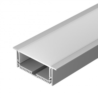 Arlight Профиль с экраном SL-LINIA88-F-2500 ANOD+OPAL (Алюминий)