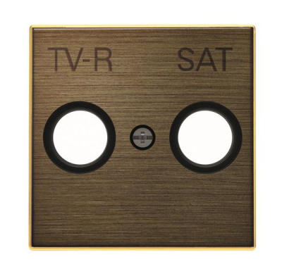 ABB SKY Античная латунь Накладка для TV‐R‐SAT розетки