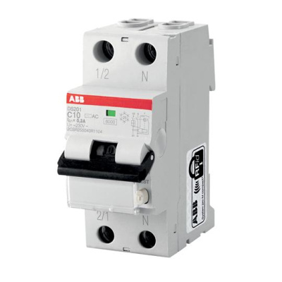 ABB Выключатель автоматический дифференциального тока DS201 B13 AC100