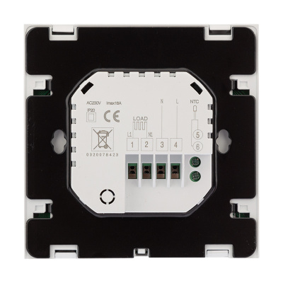 Rexant Терморегулятор с автоматическим программированием и сенсорными кнопками R100W белый 