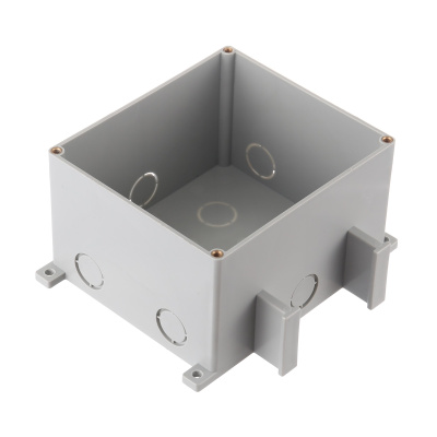 Монтажная коробка для установки в бетон лючка Экопласт LUK на 2 поста (45х45) + 2 модуля (45х22,5)