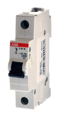 ABB Выключатель автоматический 1-полюсной S201M C0,5UC